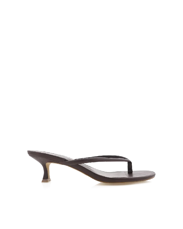 cute women’s flats for everyday fashion -ESTI - CHOCOLATE