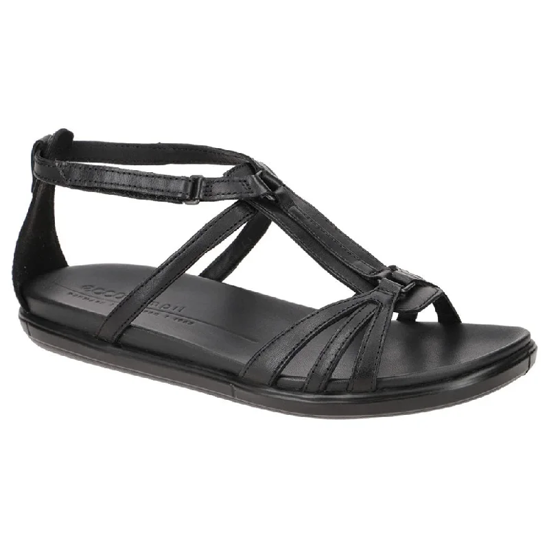 stylish women’s flats for casual wear -Simpil Soft Premium Leather Women's Strappy Flat Sandals