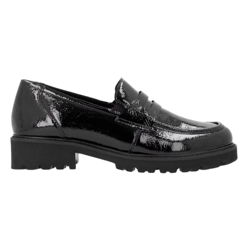 versatile women’s shoes for summer and fall -Rieker Women's D8602-00 Black Patent