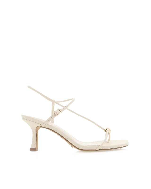 elegant women’s heels for formal events -WILFRED - BONE