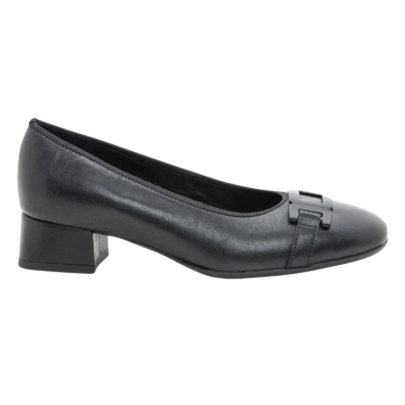 stylish women’s shoes for special events -Ara Women's Gallant 2 Black Calf Leather