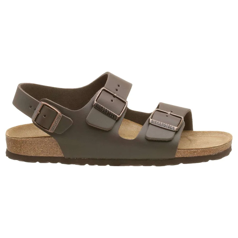 trendy women’s footwear for all seasons -Milano Natural Leather Unisex Ankle Strap Sandals