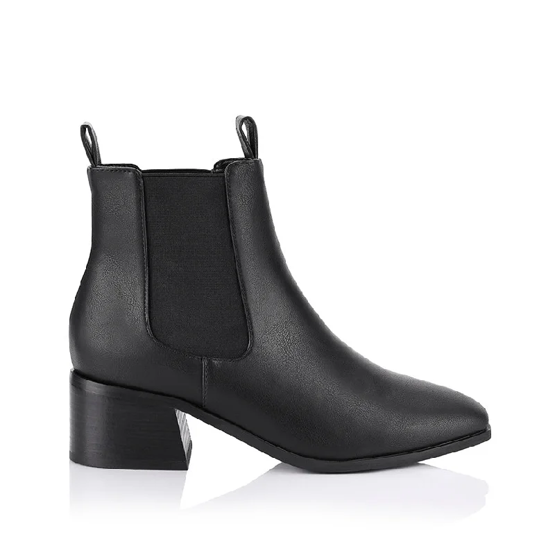 best women’s shoes for fashion-forward looks -Nas II Chelsea Ankle Boots - Black