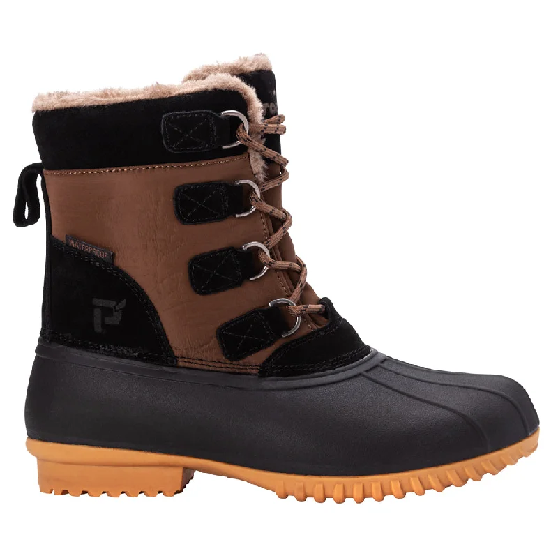 stylish boots for women’s winter wardrobe -Ingrid Lace Up Snow Boots