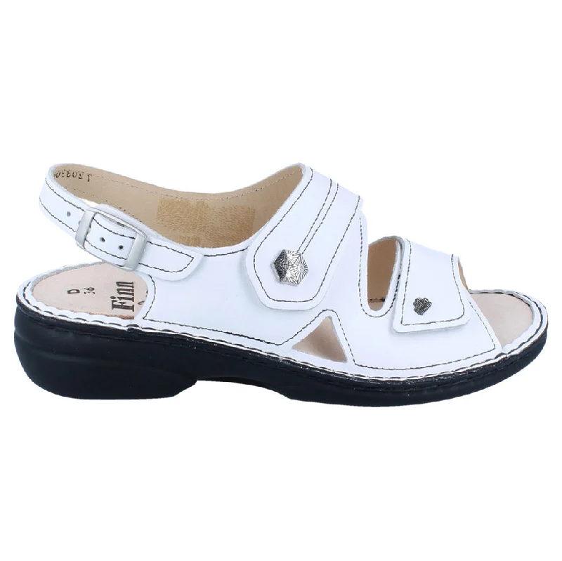 comfortable women’s sandals for summer -Milos Smooth Leather Women's Sandals