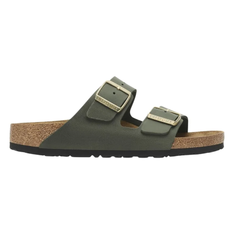 comfortable women’s shoes for errands -Birkenstock Women's Arizona Thyme Oiled Leather