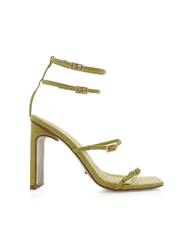 high-quality women’s shoes for dressy occasions -TRUE - CHARTREUSE