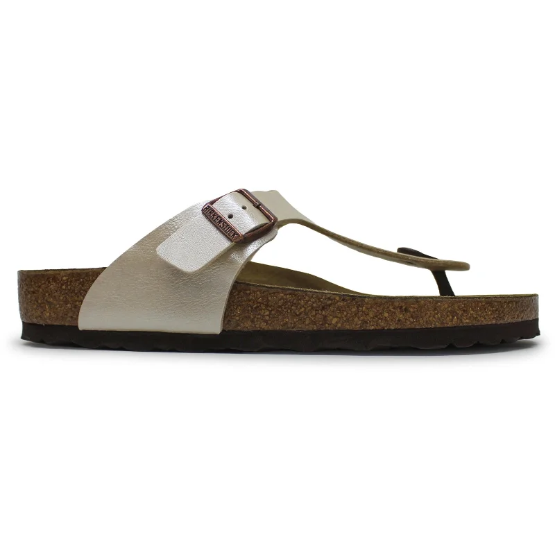 comfortable women’s shoes for errands -Gizeh White Women's Sandals