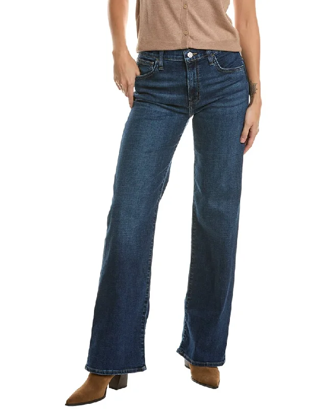 trendy women’s clothing for formal events -HUDSON Jeans Rosalie Groovy Wide Leg Jean