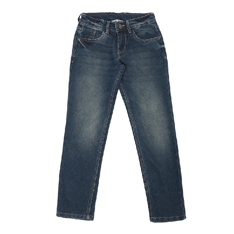 comfortable loungewear for women -Boy's Dirty Earth Denim