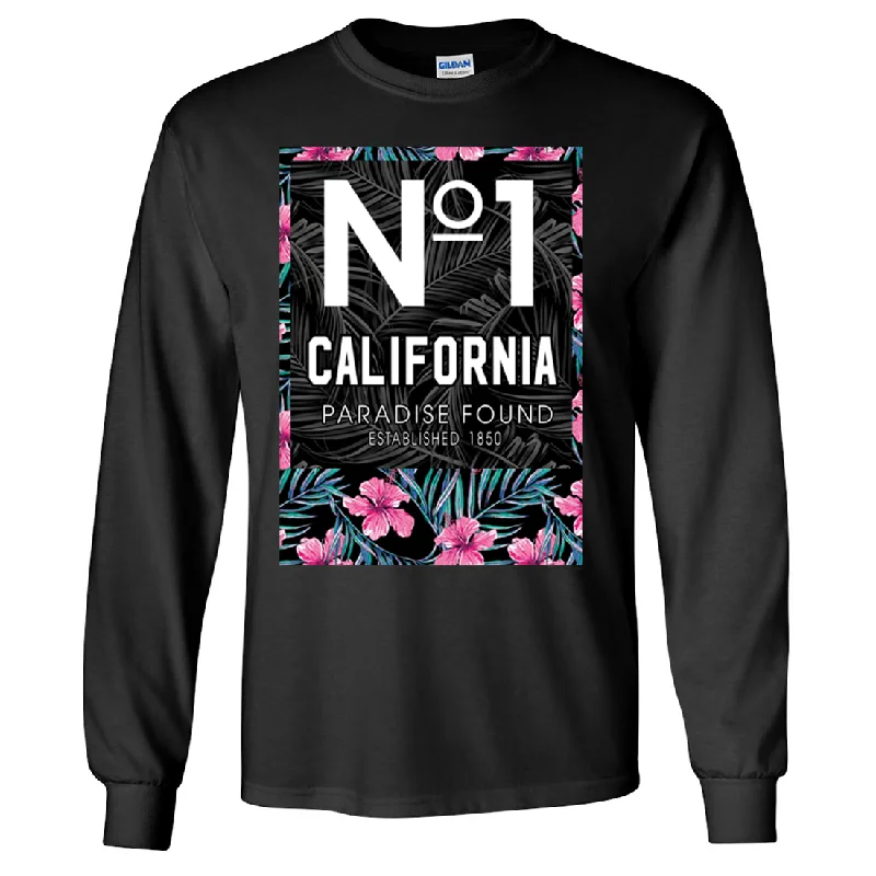 elegant evening gowns for women -No 1 California Paradise Found Long Sleeve Shirt