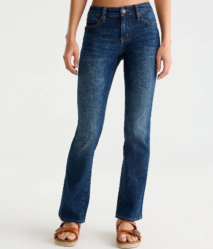 casual clothing for women’s weekend wardrobe -Aeropostale Womens Mid-Rise Bootcut Jean