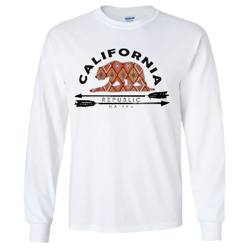 high-quality women’s tunic tops -California Republic Native Long Sleeve Shirt