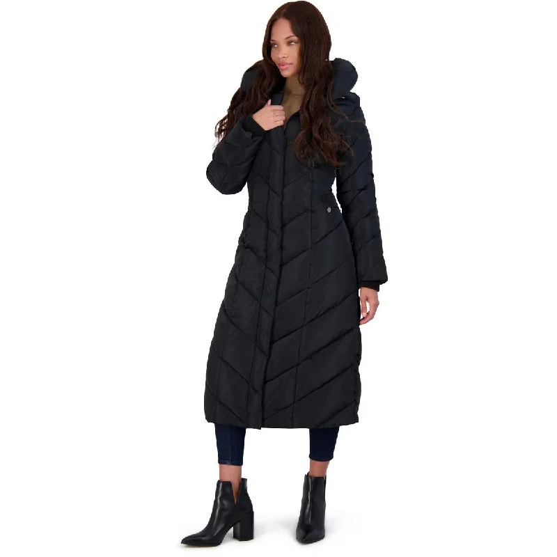 best women’s outerwear jackets -Steve Madden Women's Long Maxi Winter Puffer Coat