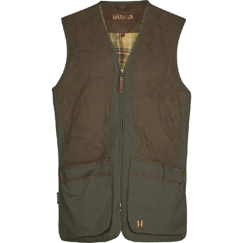 chic women’s sweaters for winter -Harkila Rannoch HSP Shooting Waistcoat - Willow Green