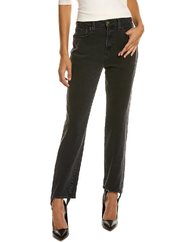 casual clothes for women’s weekend style -Favorite Daughter The Evelyn High-Rise Storm Slim Straight Jean