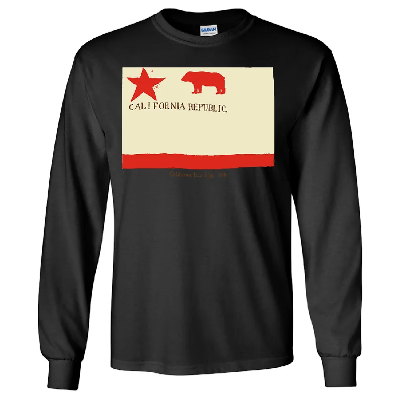 unique women’s dresses for bridesmaids -California Republic Bear Flag 1846 Long Sleeve Shirt