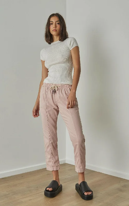 casual summer clothing for women -Lounger Pink Pants