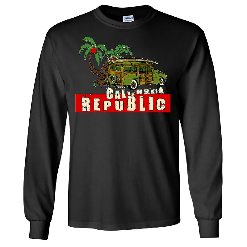 affordable women’s summer clothing -California Republic Woody Long Sleeve Shirt