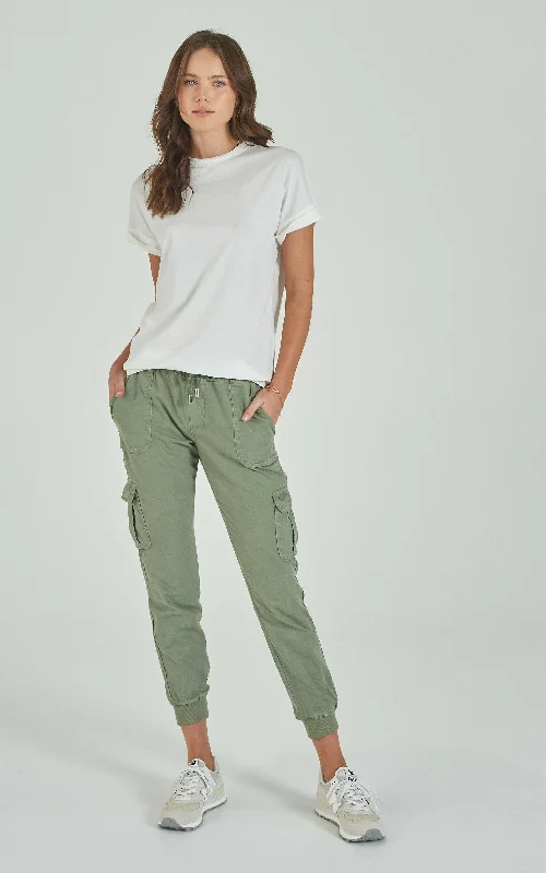 elegant dresses for women online -Cargo Green Pants