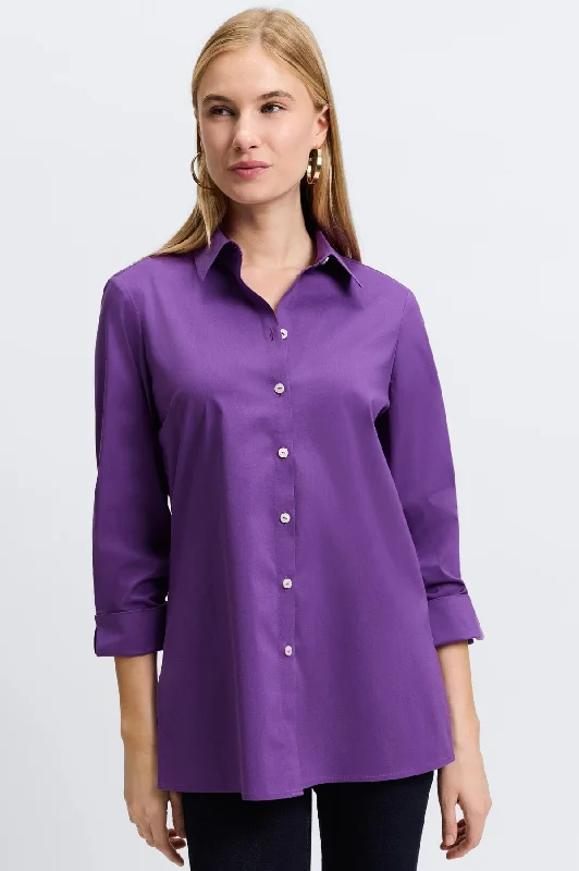 best fall clothing for women -Evelyn Essential Stretch No Iron Shirt