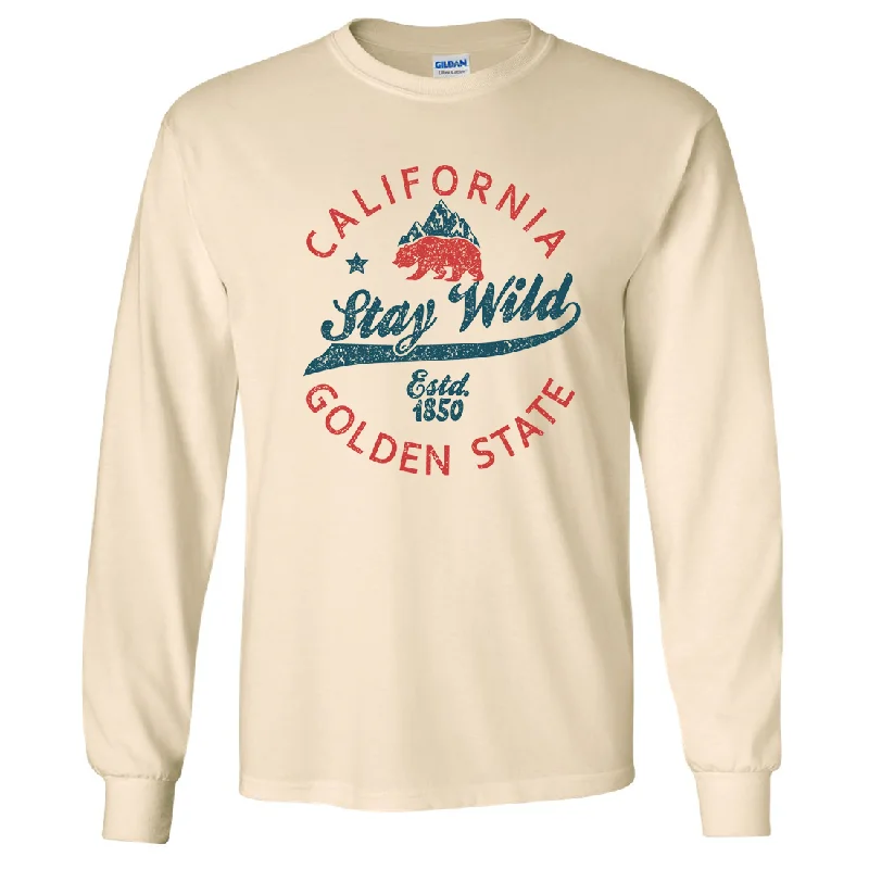 trendy women’s pants for spring -California Stay Wild Long Sleeve Shirt