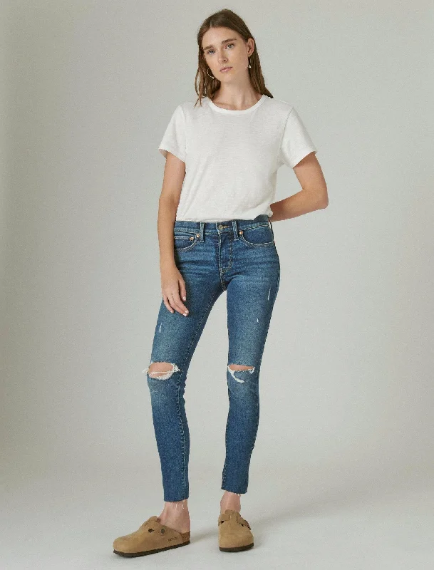 versatile women’s dresses for all occasions -Lucky Brand Women's Mid Rise Ava Skinny Jean