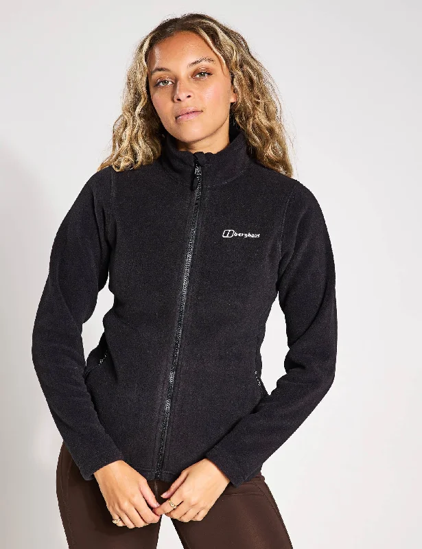 bohemian women’s clothing for festivals -Prism Polartec InterActive Jacket - Jet Black