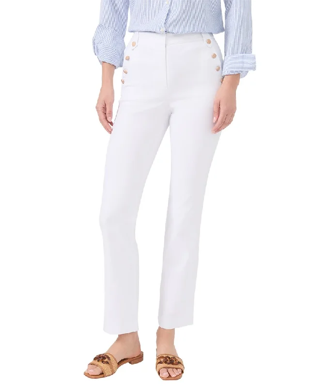 stylish pants for women’s casual wardrobe -J.McLaughlin Solid Grenz Long Pant