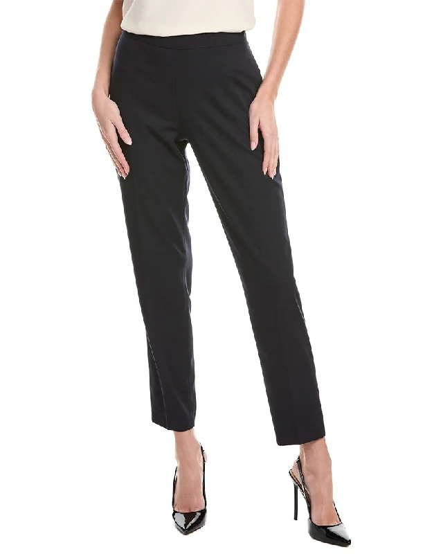 trendy women’s pants for spring -Hugo Boss Tiluna Wool-Blend Pant