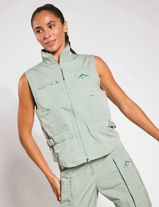 versatile women’s dresses for all occasions -Trail Repel Running Vest - Jade Horizon/Bicoastal