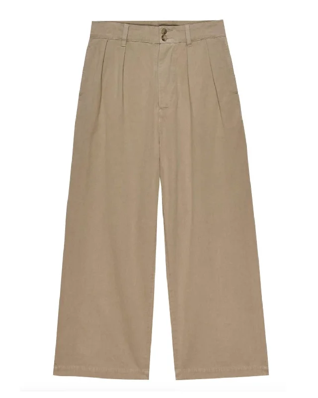 stylish women’s outerwear for winter -The Town Pants In Brush