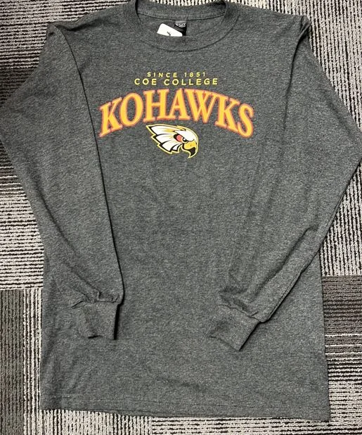 comfortable women’s sweaters for fall -ARCHED KOHAWK LONG SLEEVE TEE