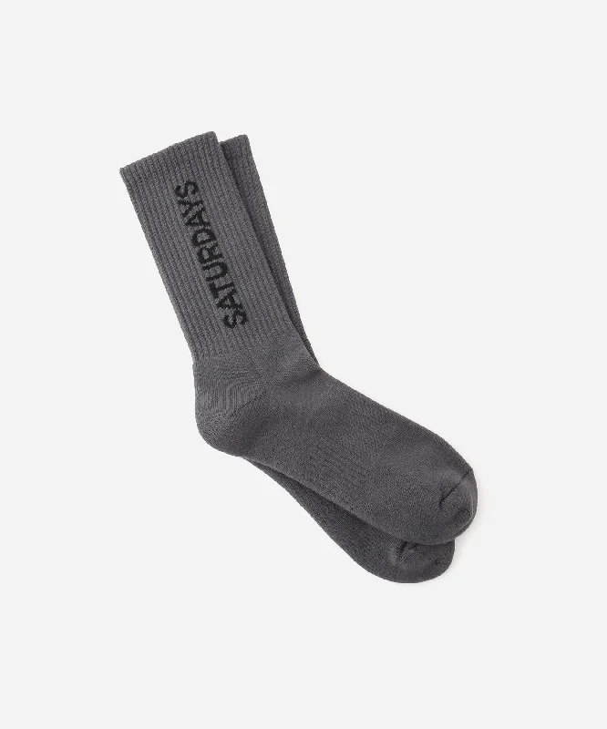 casual clothing for women’s weekend wardrobe -Logo Sock