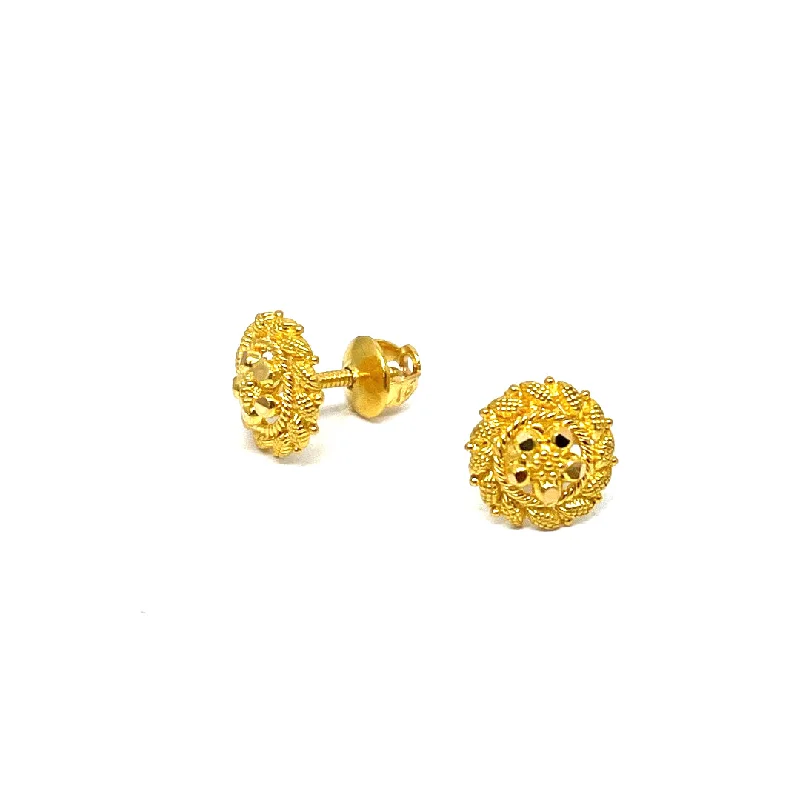 best rings for women’s fashion -22k Gold Earring Studs