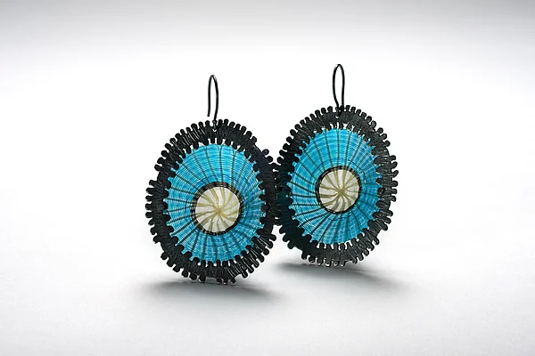 best jewelry for special occasions -Blue Earring Volcan