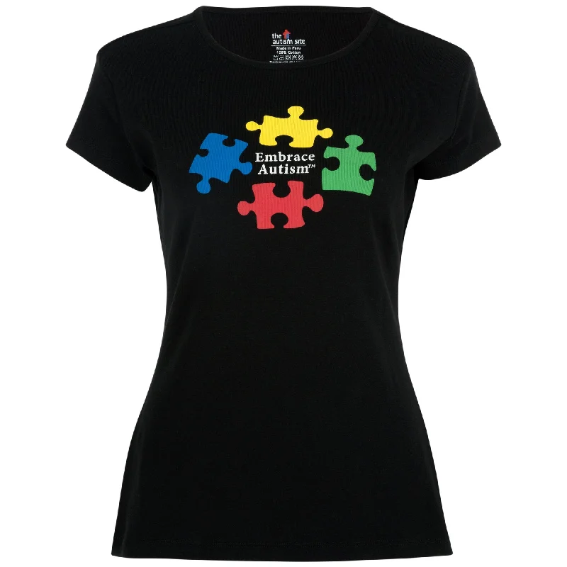 chic women’s swimwear for summer -Embrace Autism™ Tee