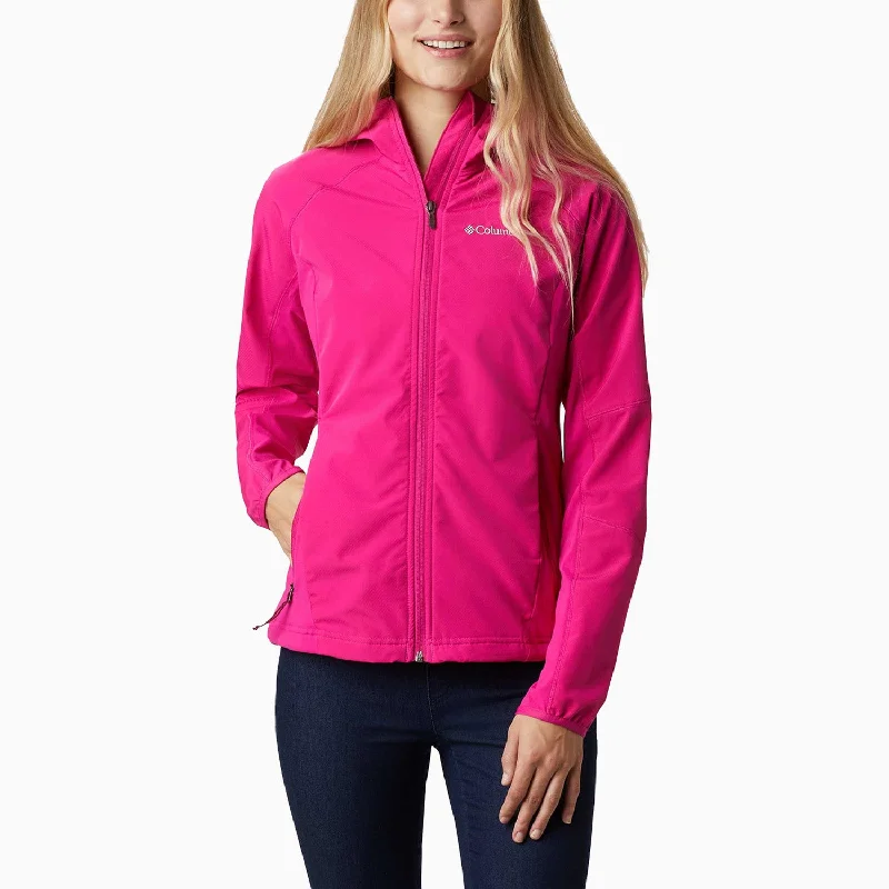 stylish women’s outerwear for fall -Women's Kruser Ridge Hooded Softshell Track Jacket