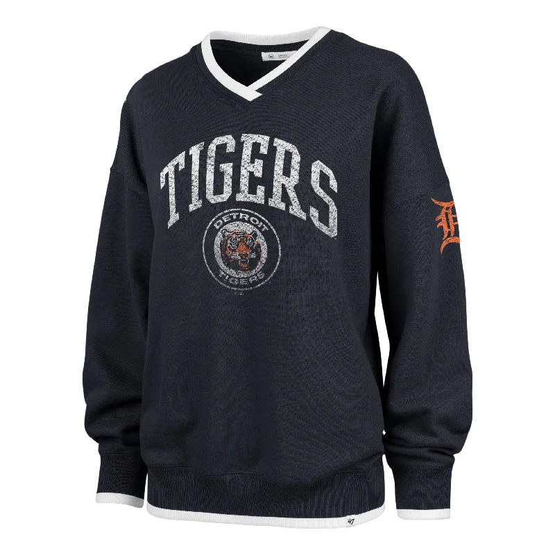 trendy leggings for women’s fashion -DETROIT TIGERS COOPERSTOWN WAX PACK DAZE EIGHTIES '47 PULLOVER WOMENS