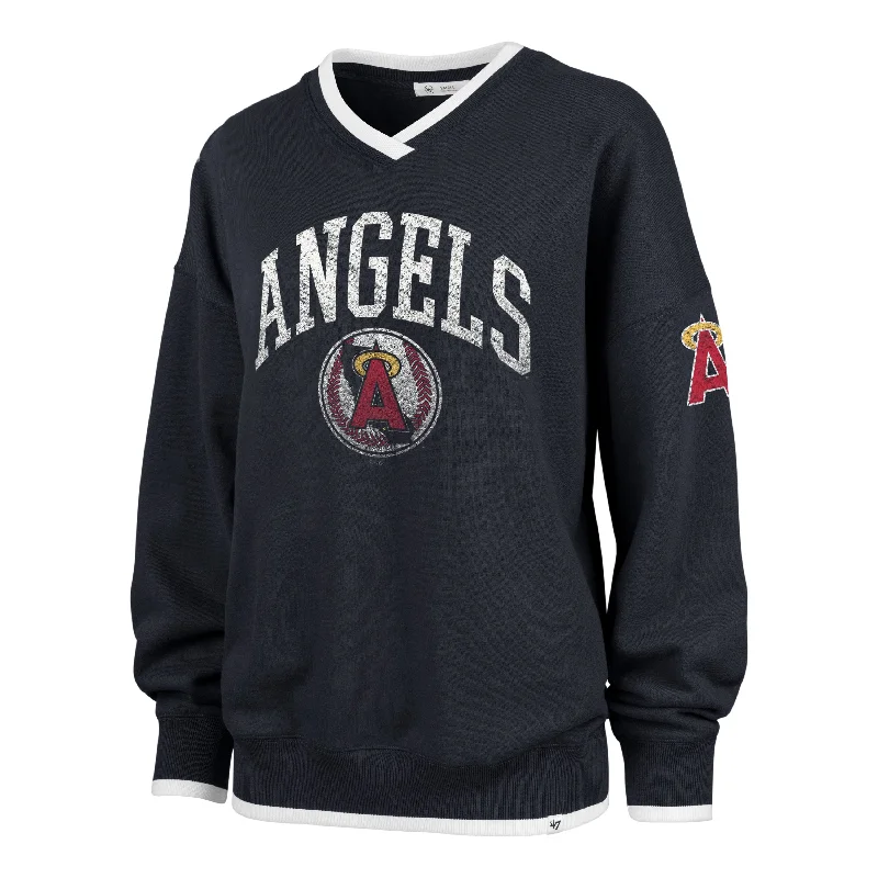 elegant women’s evening gowns for parties -LOS ANGELES ANGELS COOPERSTOWN WAX PACK DAZE EIGHTIES '47 PULLOVER WOMENS