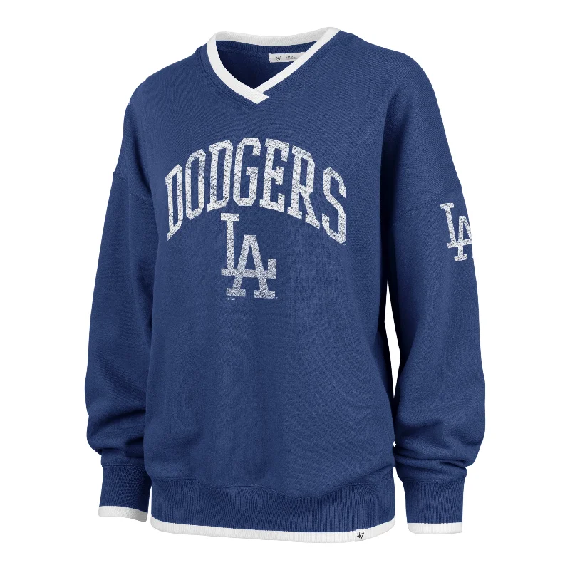 casual clothes for women’s weekend style -LOS ANGELES DODGERS COOPERSTOWN WAX PACK DAZE EIGHTIES '47 PULLOVER WOMENS