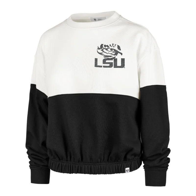 comfortable women’s dresses for work -LOUISIANA STATE TIGERS LSU TAKE TWO '47 BONITA CREW WOMENS