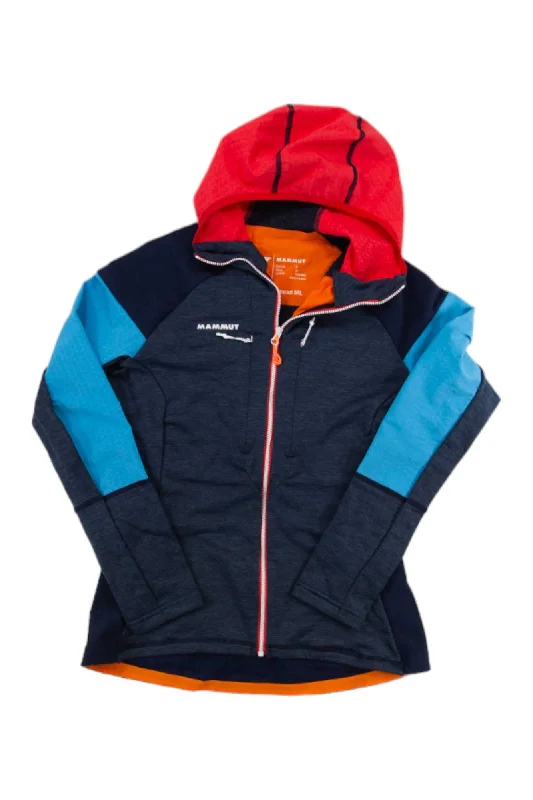 comfortable women’s sweaters for fall -Mammut Women's Eiswand Advanced ML Hooded Jacket