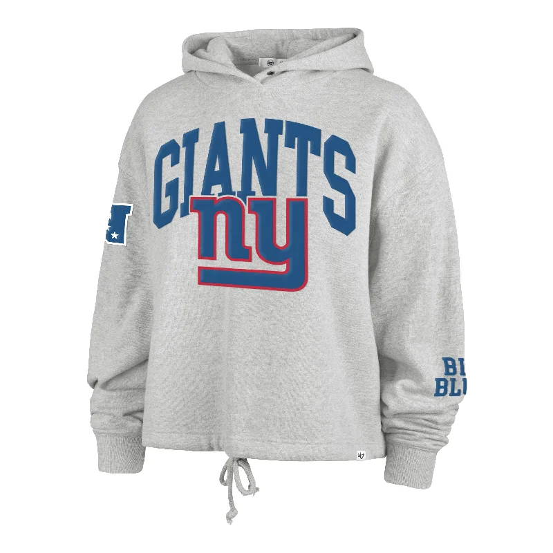 affordable plus-size clothing for women -NEW YORK GIANTS HIGH HOPES '47 VENICE HOOD WOMENS