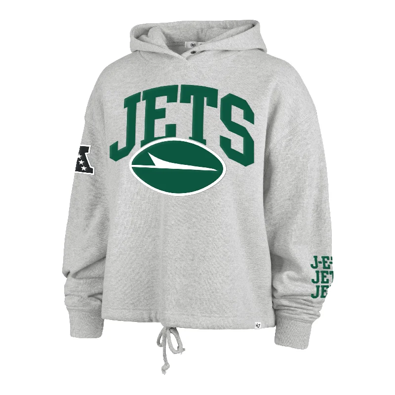 casual women’s hoodies for comfort -NEW YORK JETS HIGH HOPES '47 VENICE HOOD WOMENS