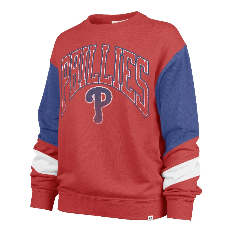 comfortable women’s clothing for travel -PHILADELPHIA PHILLIES COOPERSTOWN DOUBLE HEADER NOVA '47 DORSET PARK CREW WOMENS