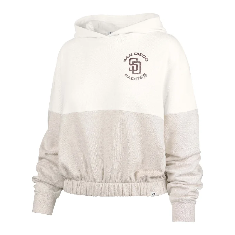 casual summer clothing for women -SAN DIEGO PADRES '47 BONITA HOOD WOMENS