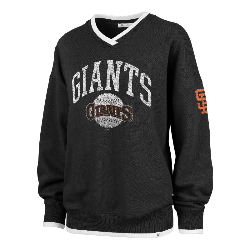 women’s pants for professional settings -SAN FRANCISCO GIANTS COOPERSTO WAX PACK DAZE EIGHTIES '47 PULLOVER WOMENS