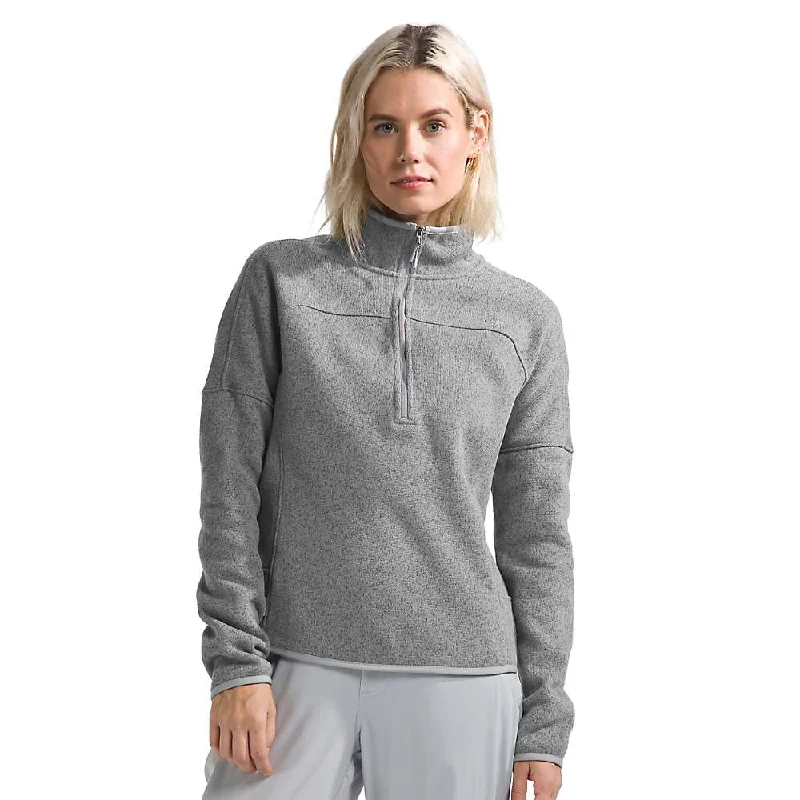 fashionable women’s blouses for work -The North Face Women's Front Range Fleece 1/4 Zip Jacket