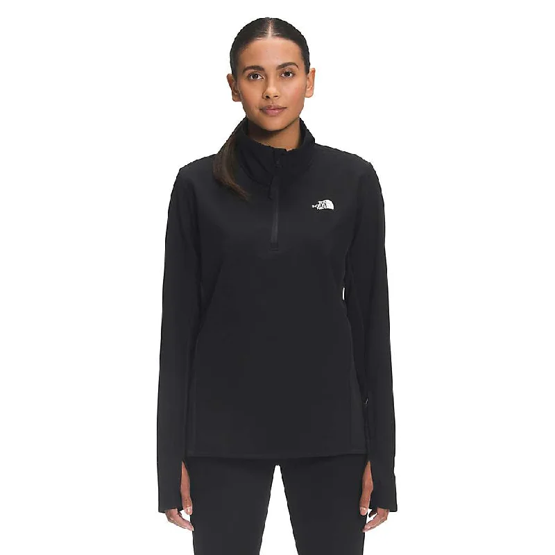 classic women’s cardigans for winter -The North Face Women's Treadway Hybrid with FUTUREFLEECE 1/4 Zip Jacket